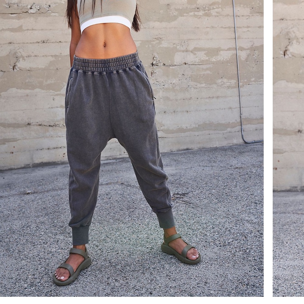 COPY - Free People June Bug Jogger in Royal Blue - New with tags